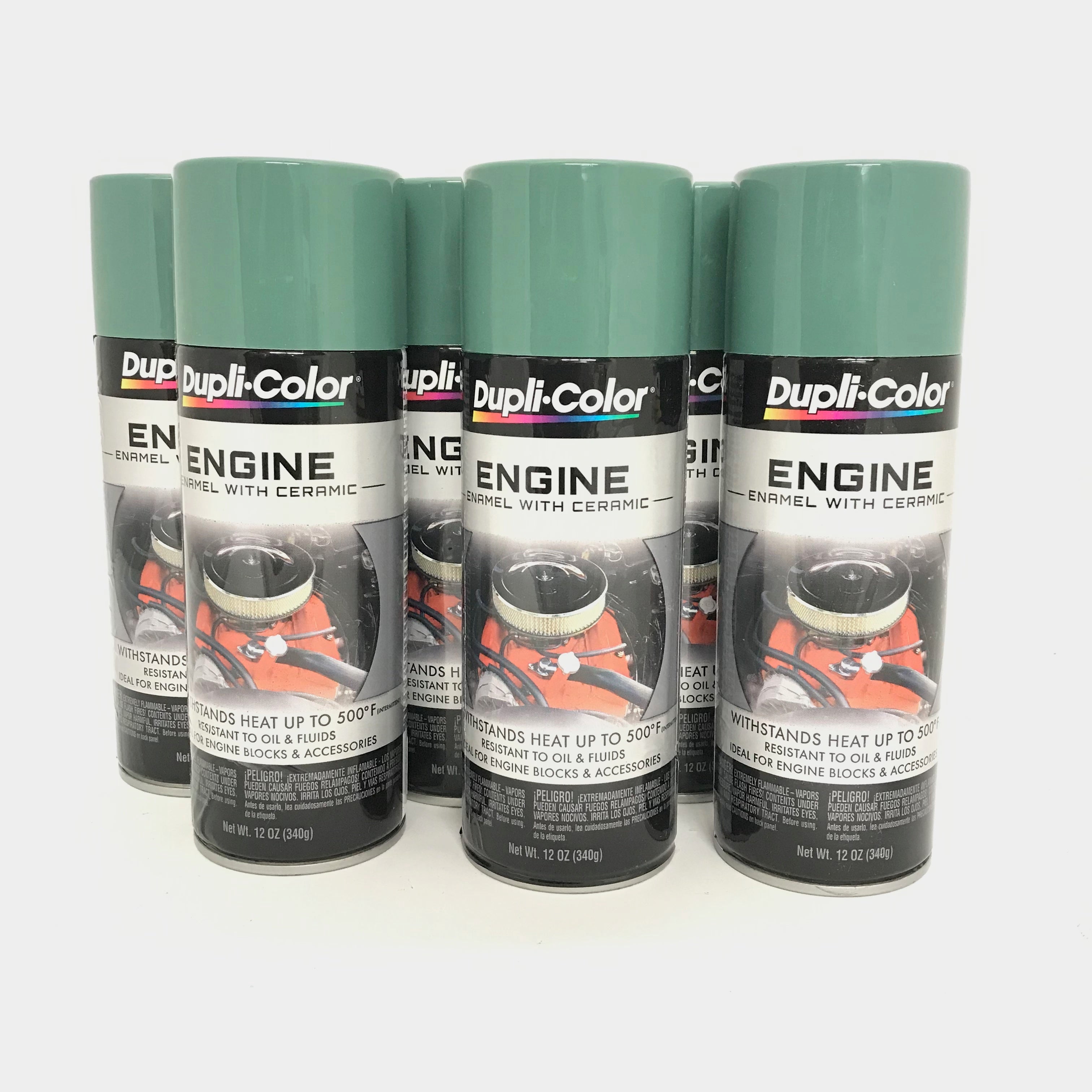 Dupli Color DE1618 6 Pack Engine Enamel with Ceramic, Detroit