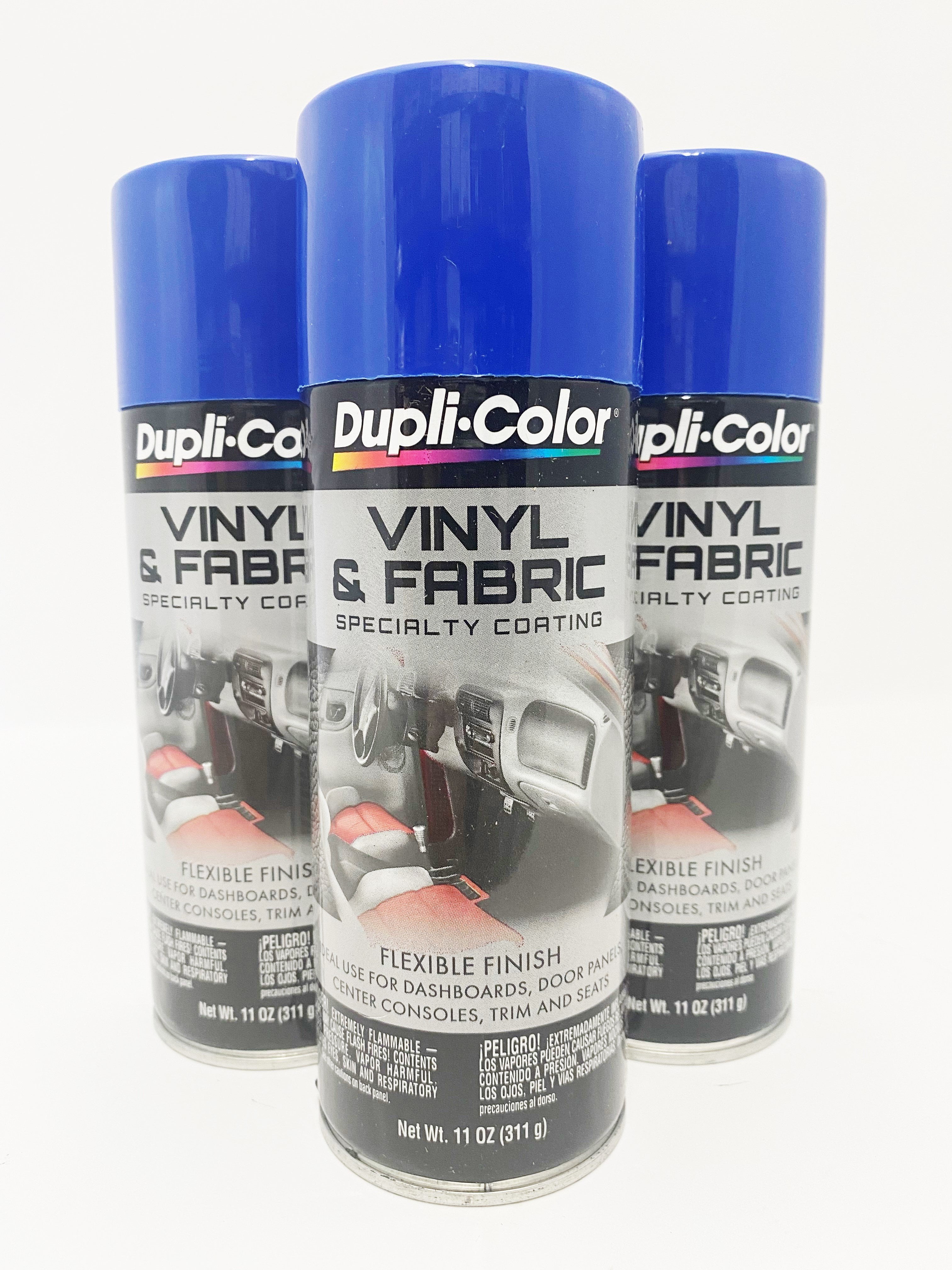 Dupli-Color HVP102 Blue Vinyl And Fabric Coating 11-Oz. Aerosol (Pack of 1)