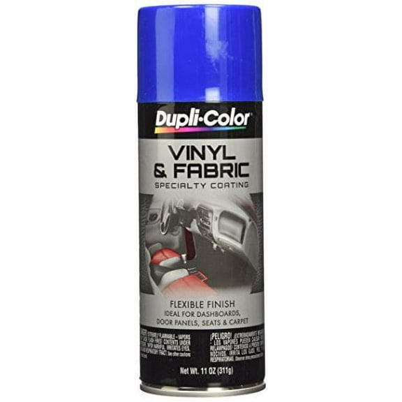 Duplicolor HVP102 Vinyl & Fabric High Performance Blue Spray Paint 11 oz