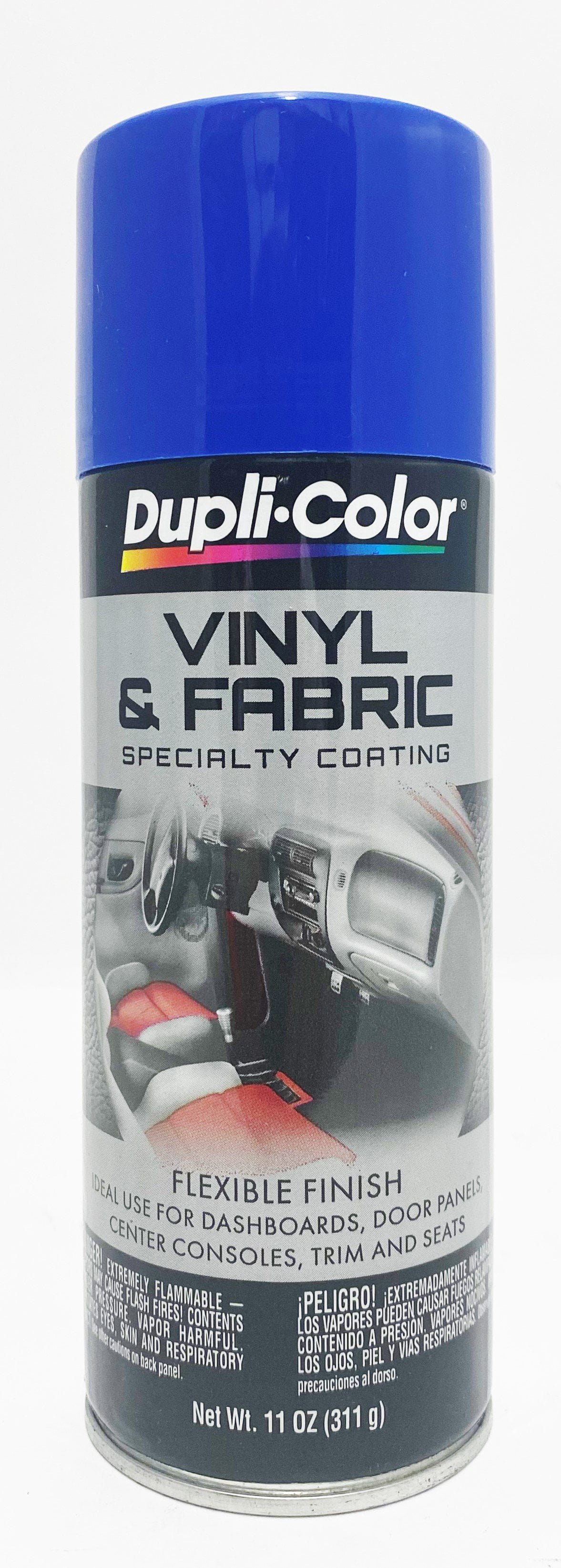 Duplicolor HVP102 Vinyl & Fabric High Performance Blue Spray Paint 11