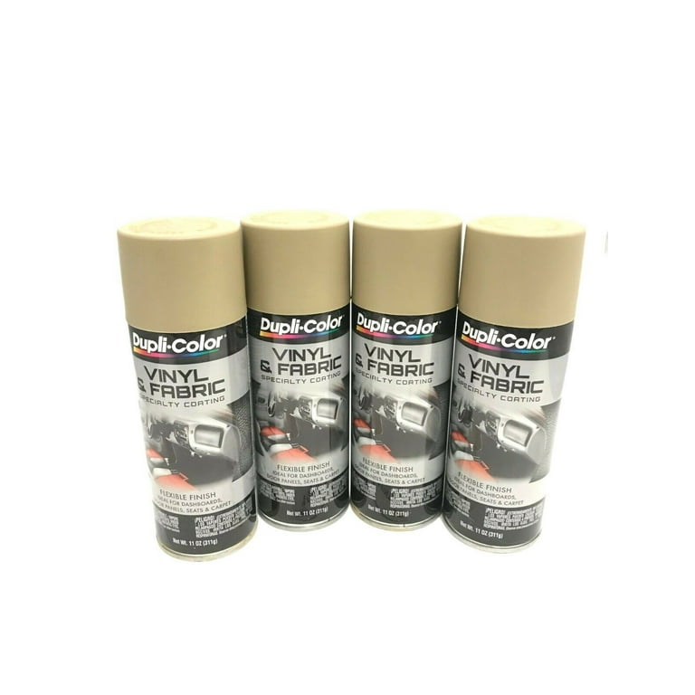 Duplicolor HVP108 Pack Vinyl Fabric Spray Paint Desert Sand
