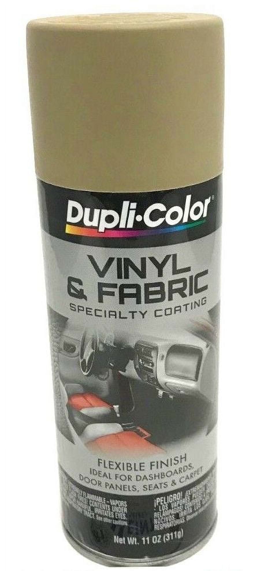 Dupli-Color Vinyl and Fabric Coating, Gloss White, 11 oz