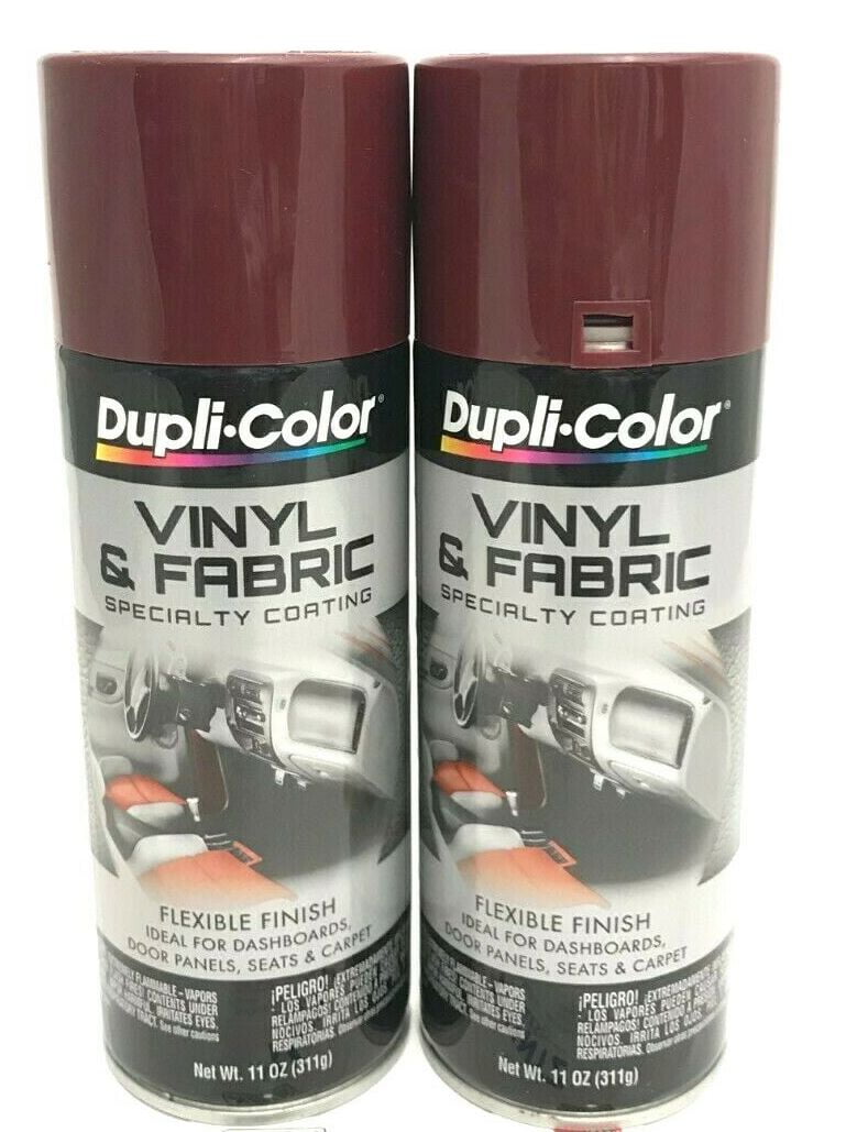 Dupli-Color 11 Ounce Burgundy Vinyl And Fabric Paint EHVP11000