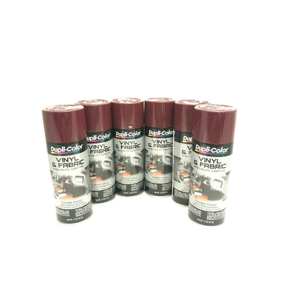 Duplicolor HVP110 Burgundy Automotive Touch-Up Paint 11 oz, 6 Piece 6 Pack