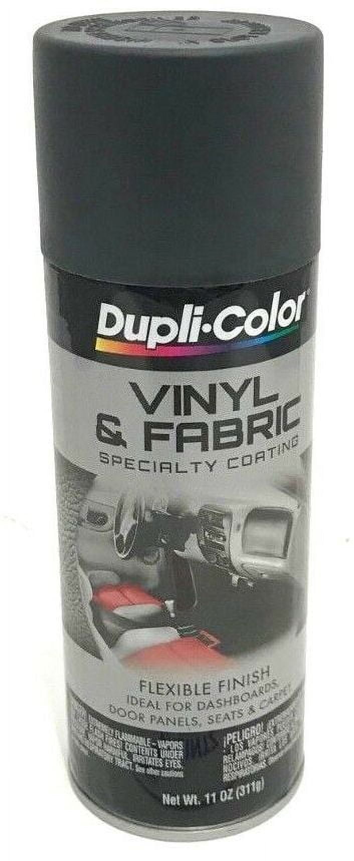 Duplicolor HVP111 - 6 Pack Vinyl & Fabric Spray Paint Charcoal Gray - 11 oz