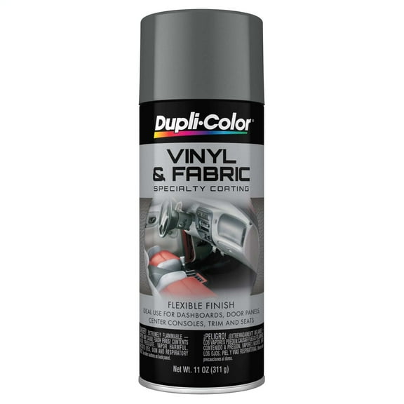 Duplicolor HVP111 Vinyl & Fabric Spray Paint Charcoal Gray - 11 oz