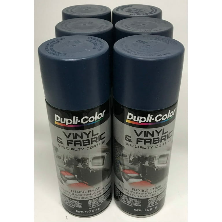 Duplicolor HVP112 Pack Vinyl Fabric Spray Paint Medium Blue