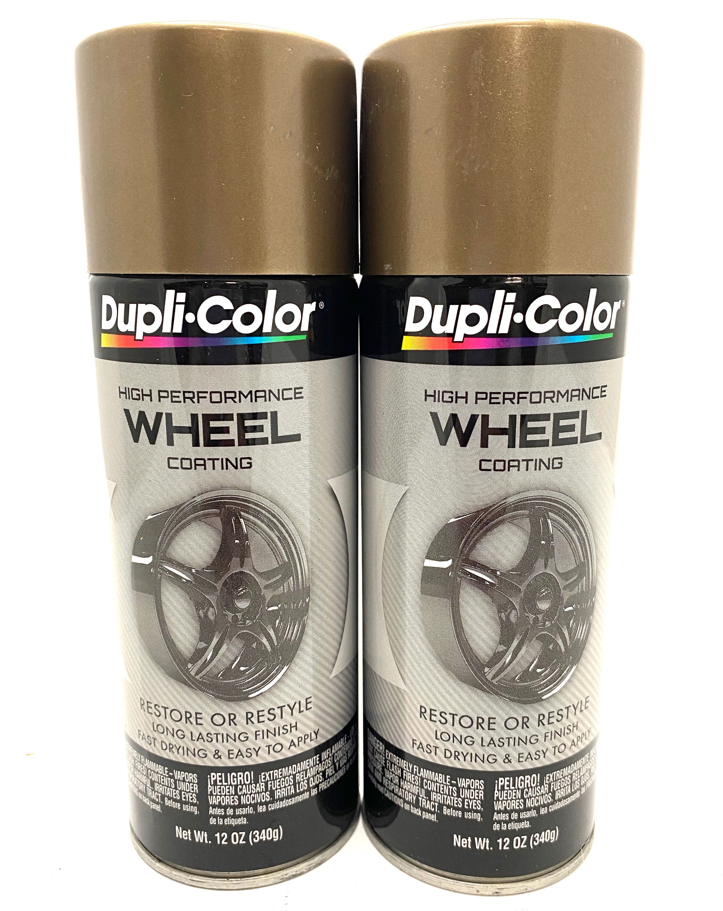 Duplicolor HWP105 - 2 Pack Wheel Coating Spray Paint Bronze - 12 oz