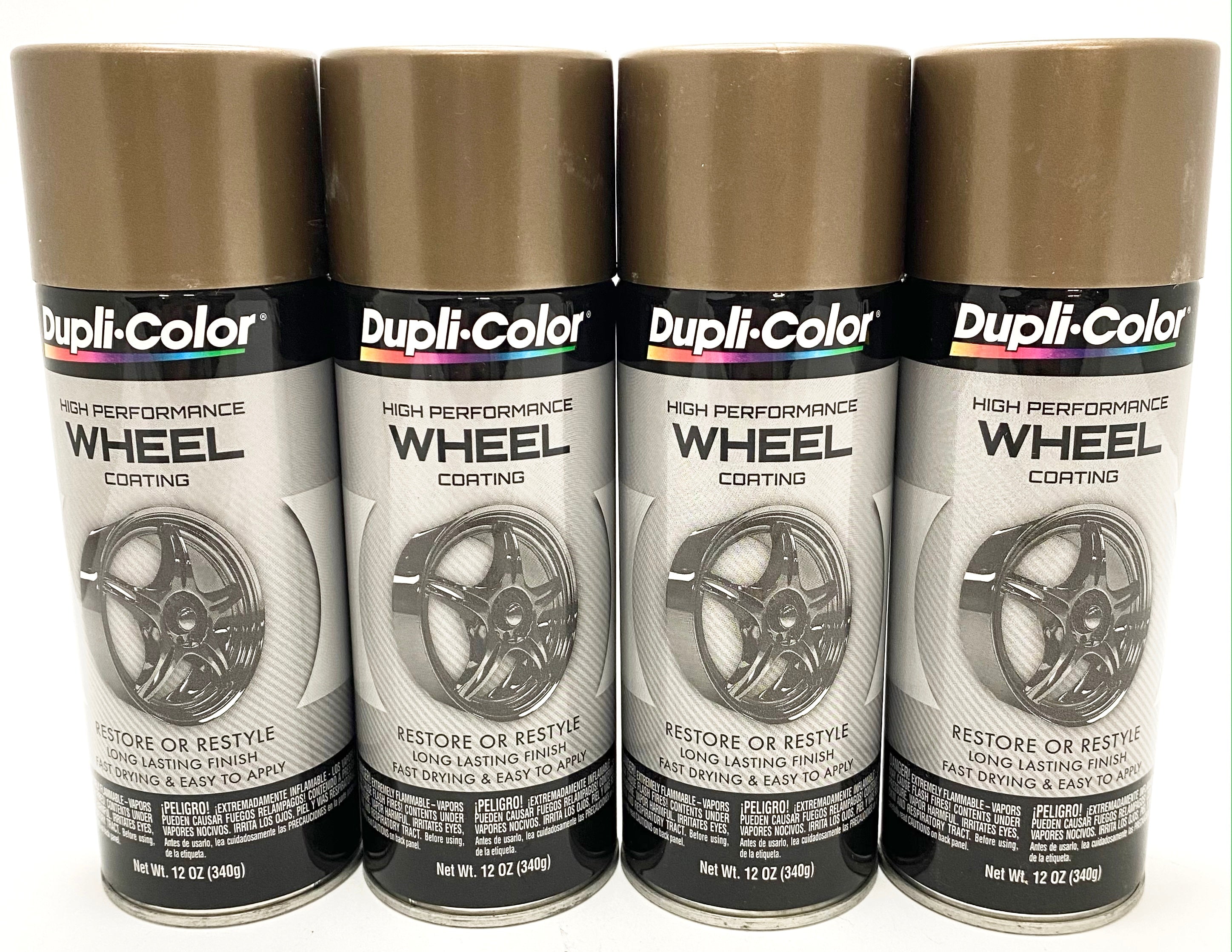 Metallic Bronze Wheels Spray Paint Rim Steel Aluminum Coating Protect Brake  Dust