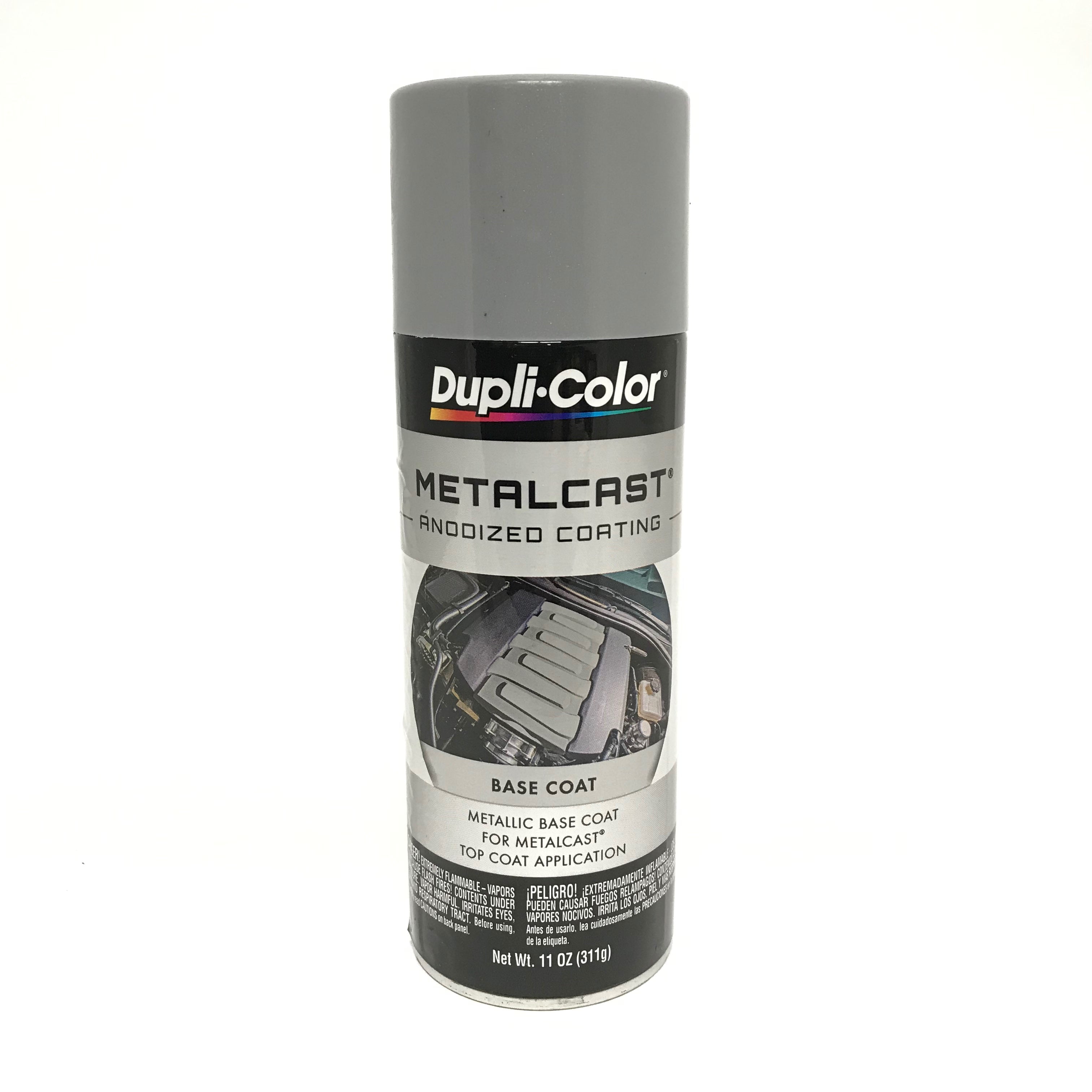 Dupli-Color MC100 Automotive Spray Paint 11 fl-oz Aerosol Can Metallic  Silver Anodized