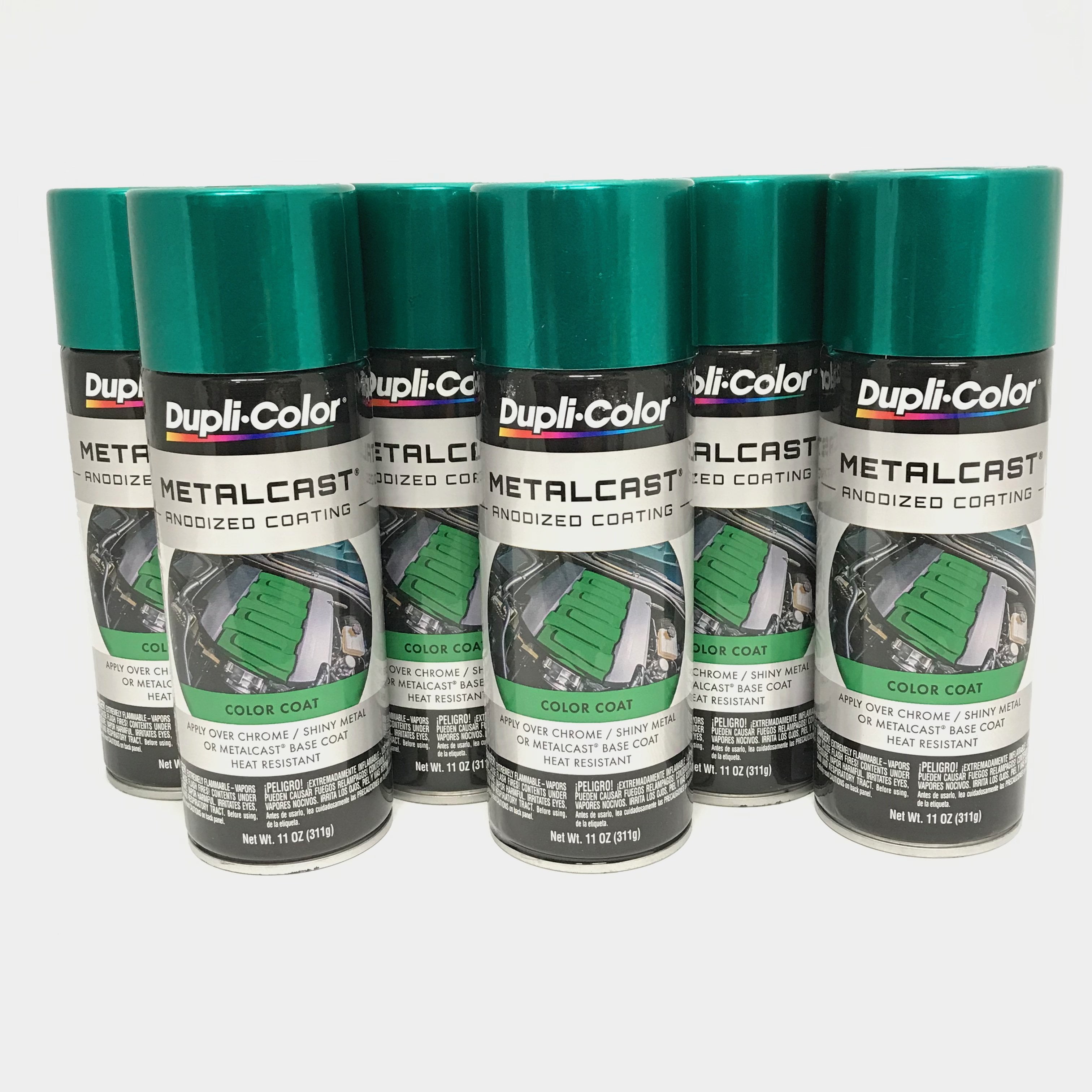Dupli Color MC203 Green Automotive Touch-Up Paint 11oz, 6 Pack