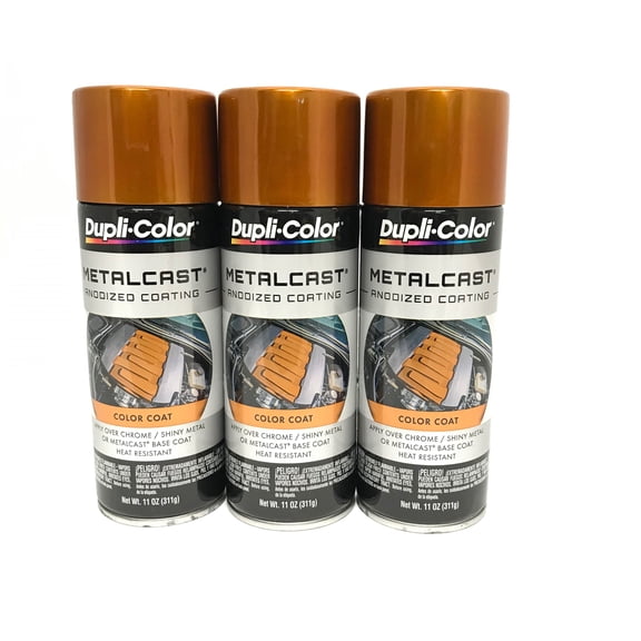 Dupli Color MC205 Orange Copper Automotive Touch-Up Paint, 3 Pieces