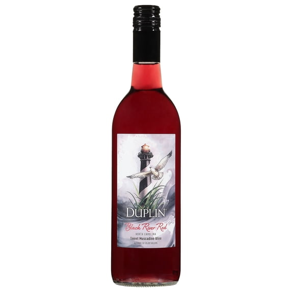 Duplin Winery, Sweet Muscadine Wine, 750 ml, Black River Red - Walmart.com