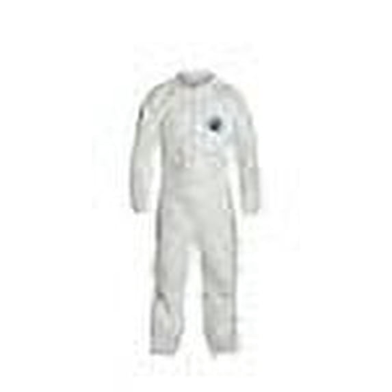 Disposable Coverallss, Collared Coverall, 3XL, Tyvek(R) 400, Open Wrist, Open Ankle, Serged Seam