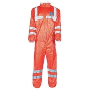 Dupont Coveralls,2XL,Org,Tyvek 500 HV,PK25 TY125SHV2X0025XC
