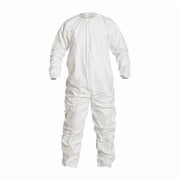 Dupont Coveralls,3XL,White,Spunbonded PE,PK25 IC253BWH3X00250C