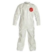 Dupont Coveralls,XL,White,TychemR 4000,PK12 SL120BWHXL001200