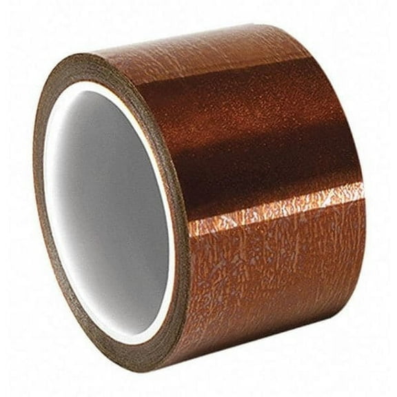 Dupont Elec Tape,100 ft Lx3 in W,1 mil,Amber Kapton HN