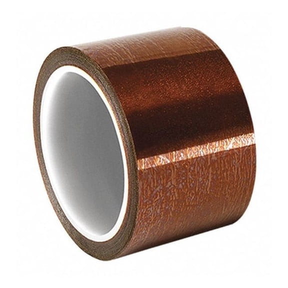 Dupont Elec Tape,50 ft Lx3 in W,1 mil,Amber Kapton HN