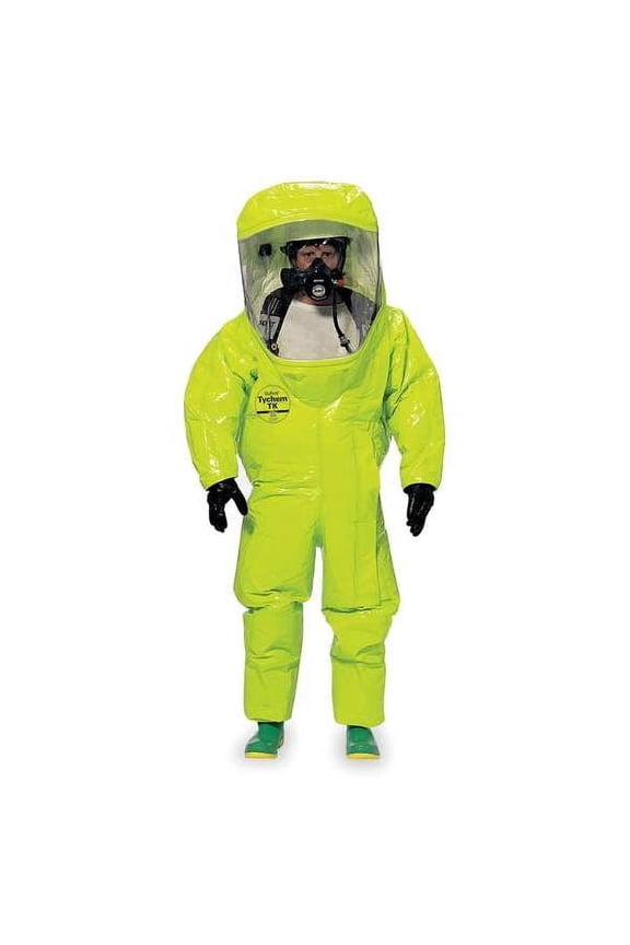 Tychem 10000 Encapsulated Level A Suit,2XL TK554TLY2X000100