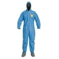 thumbnail image 1 of Dupont Hooded Coveralls,3XL,Blue,SMS,PK25 PB122SBU3X002500, 1 of 2