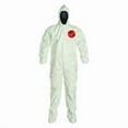 thumbnail image 1 of Dupont Hooded Coveralls,L,Wht,Tychem 4000,PK12 SL122BWHLG001200, 1 of 2