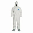 thumbnail image 1 of Dupont Hooded Coveralls,M,Wht,Tyvek(R) 400,PK25 TY122SWHMD002500, 1 of 2