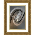 thumbnail image 1 of Dupont, Isabelle 13x18 Gold Ornate Wood Framed with Double Matting Museum Art Print Titled - Stairs With Lights, 1 of 4