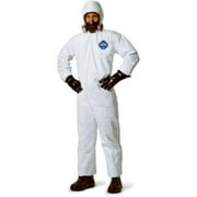 Dupont Personal Protection 25Pk Xxl Coverall & Hood TY127SWH2X002500 - White - XXL