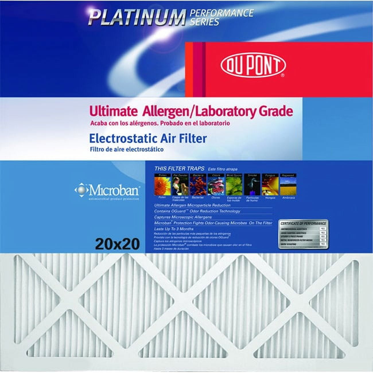 Dupont ProClear Maximum Allergen Electrostatic Air Filter