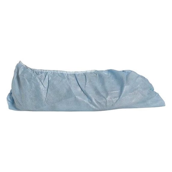 Dupont Shoe Covers,PE Coated Spun PP,Bl,L,PK200 PE440SBULG020000