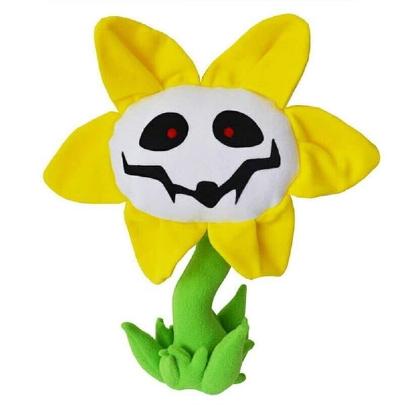 Dupurit Anime Lancer Ralsei Asriel Frisk Chara Toriel Alien Plush Temmie Papyrus New (Sunflower 10 Incheses)