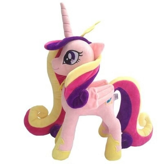 Dupurit Anime Pony Plush Princess Luna Discord Queen Chrysalis Apple Bloom Fuzzy New 10-12 Incheses (D)