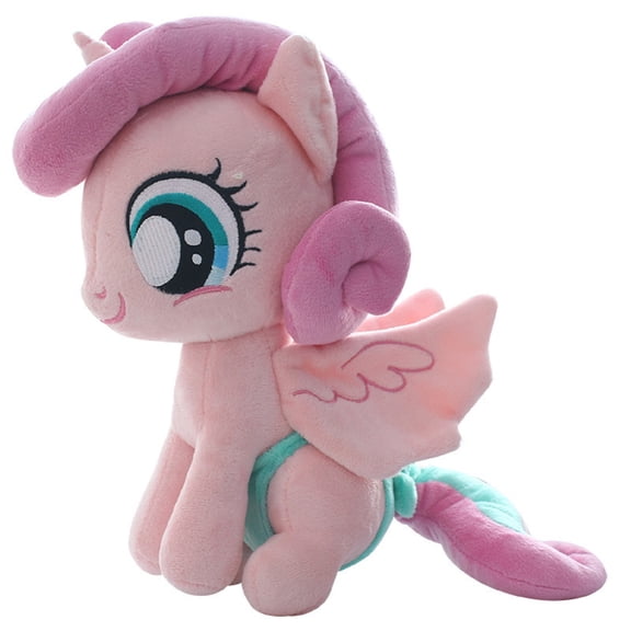 Dupurit Anime Pony Plush Princess Luna Discord Queen Chrysalis Apple Bloom Fuzzy New 10-12 Incheses (S)
