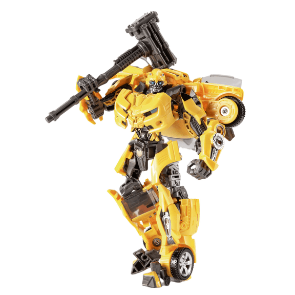 Dupurit Deformed Car Robot Toy, Collectible Action Figures, Alloy Deformation Portable Robot Toy Model, Manual Transformed into ToyE