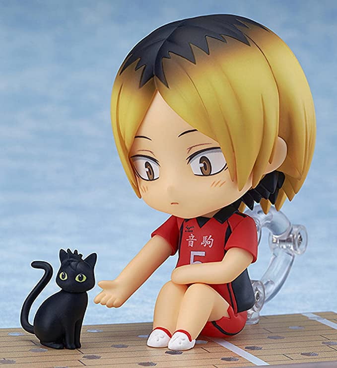 Dupurit Haikyu!! Changeable Face Action Doll Q Version PVC Anime Cartoon Game Character Model Desktop Figures