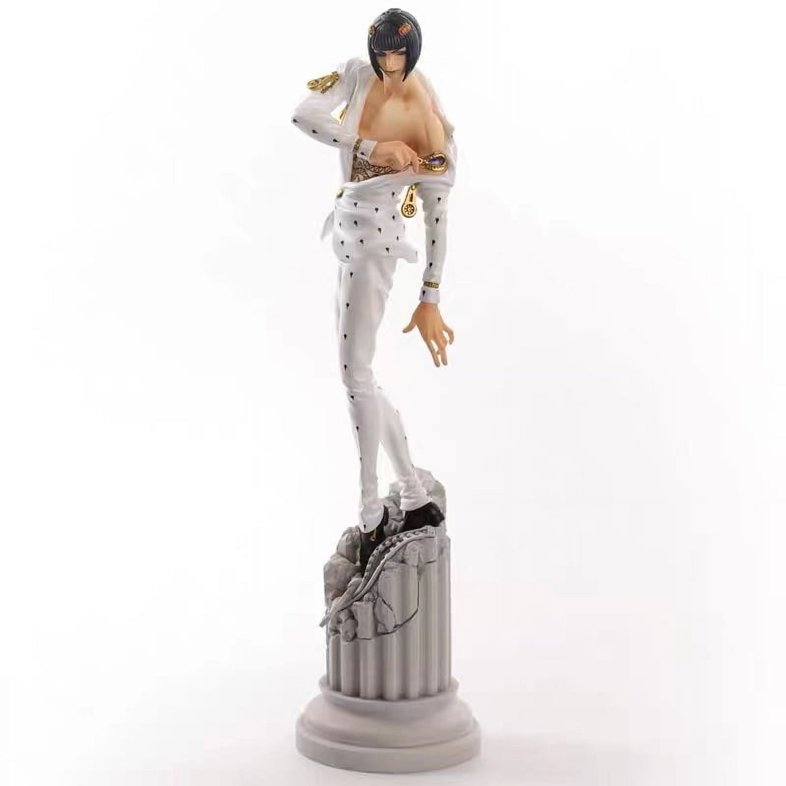 Dupurit JoJo's Biza-rre Adventure Figure Giorno Giovanna &Bruno Bucciarati Ball-Point Pen Figure Anime Figure Ornaments Decora Craft Collectible (Color : Bruno Bucciarati)