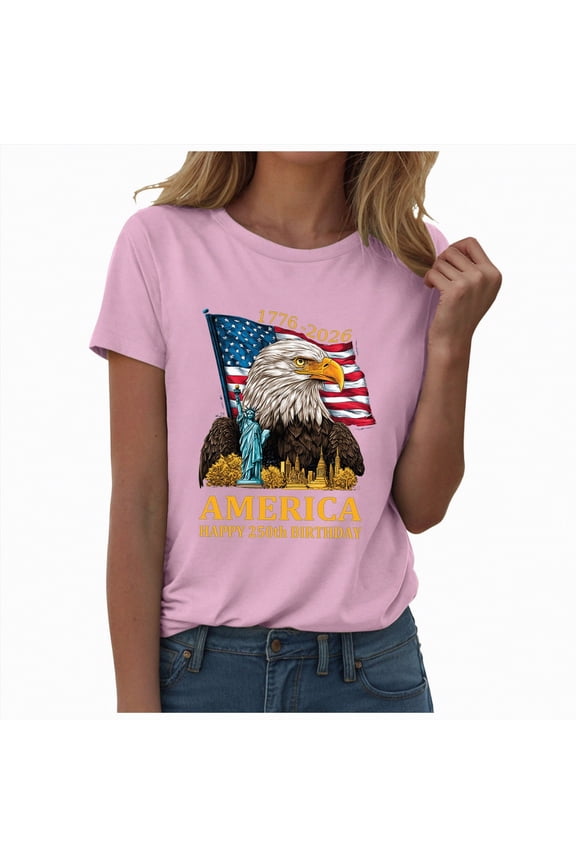 250 Years America Shirt 250th America US 250 Years We The People Birthday July 4th T-Shirt Pink,3XL
