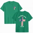 thumbnail image 1 of Duqingm America Shirt Women's America 250 Printed Casual T-Shirt United States 250Th Anniversary Patriotic Tee Dark Gray,XL, 1 of 7