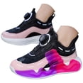 thumbnail image 1 of Duqingm Kids Sneakers for Boys Girls Running Tennis Shoes Lightweight Breathable Sport Athletic Purple,3.5, 1 of 6