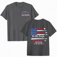 thumbnail image 1 of Duqingm Team Usa Apparel USA Shirts for Women 250 Years American Flag Shirt 4th of July Tshirt Patriotic Tees Casual Graphic Tops Dark Gray,3XL, 1 of 7
