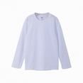 thumbnail image 1 of Duqingm Toddler Girl Long Sleeve Shirt Girls Long Sleeve T Shirts- Crewneck Casual Fashion Kids Graphic Tops White,6-7 Years, 1 of 3