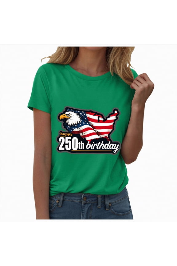 Usa Tshirt Men 250th Anniversary Patriotic July 4th T-Shirt – USA 1776-2026 T-Shirt Green,M