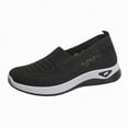 thumbnail image 1 of Duqingm Women'S Loafers Women's Fashion Ballet Flats Pointy Toe Flats Mesh Casual Shoes for Women Slip on Shoes Black,8, 1 of 7