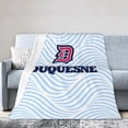 thumbnail image 1 of Duquesne University Fleece Blanket, Very Soft Microfiber Flannel Blanket for Couch Warm and Cozy for All Seasons, 1 of 6