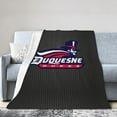 thumbnail image 1 of Duquesne University Logo Fleece Blanket, Very Soft Microfiber Flannel Blanket for Couch Warm and Cozy for All Seasons, 1 of 6