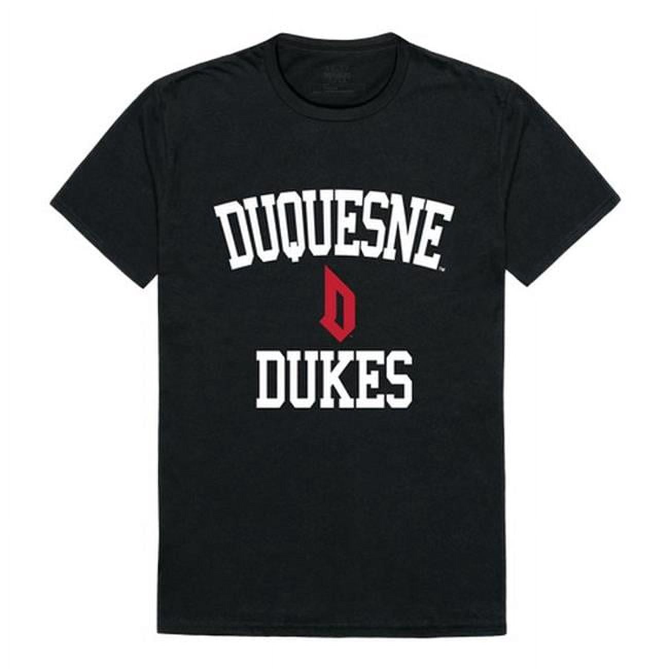 Duquesne Dukes Arch Logo Long Sleeve T-Shirt - Navy, Unisex Fit (X-Large) 1 thumbnail image