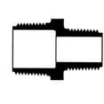 thumbnail image 1 of Dura 3/4" x 1/2" Reducing SCH 80 Molded Nipple/Riser - (100 Pack), 1 of 1