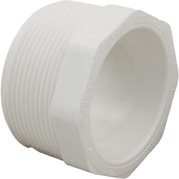 Dura 436-251-2 2" MPT x 1.5" Slip Reducing Male Adapter