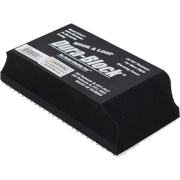 Dura-Block AF4417 1/3 Hook And Loop Block, 1.5 X 2.75 X 5.5 Inch